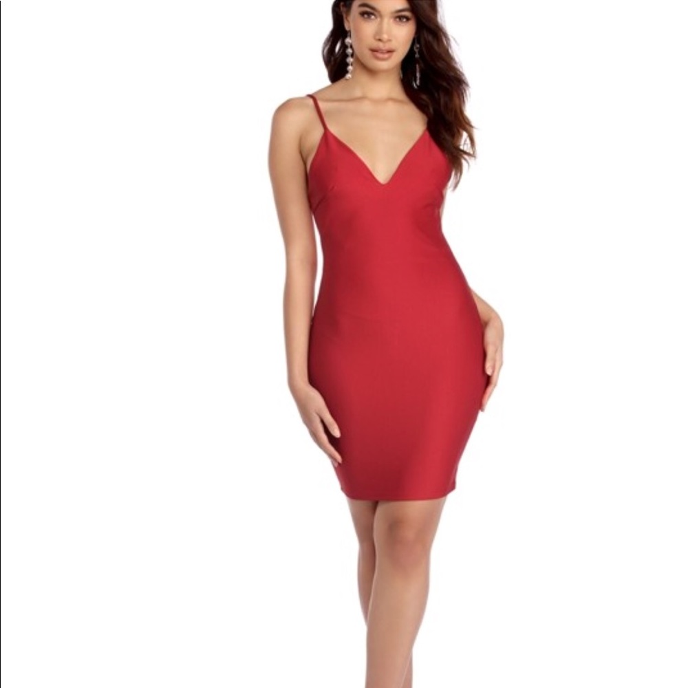 Windsor “Red A Feisty” Dress